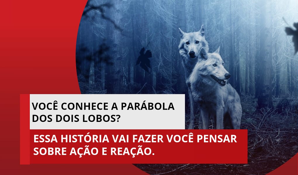 parábola dos dois lobos
