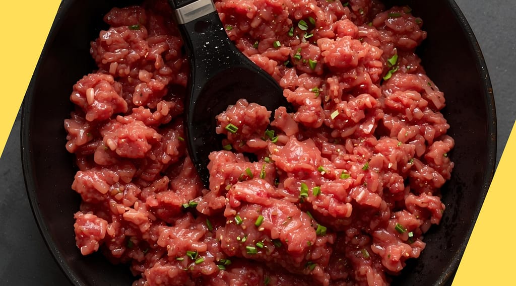 Receita Básica de Carne Moída Receita Básica de Carne Moída