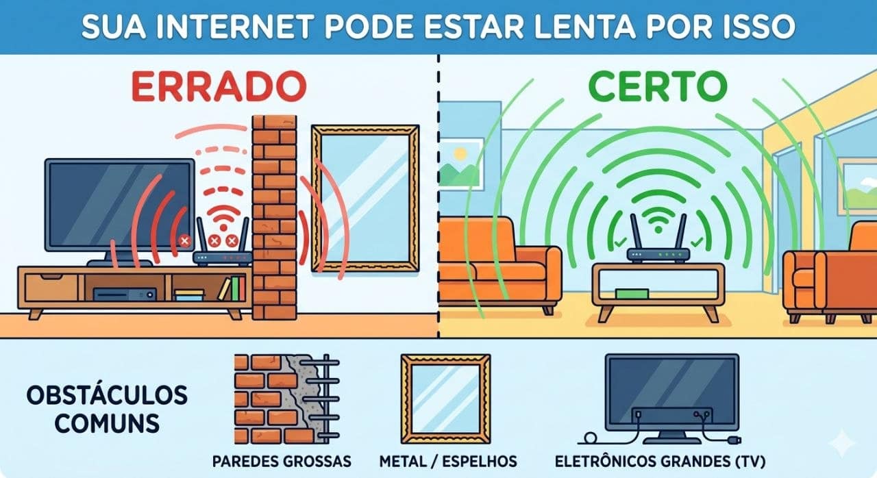 Internet lenta: A culpa nem sempre é da operadora! Internet lenta