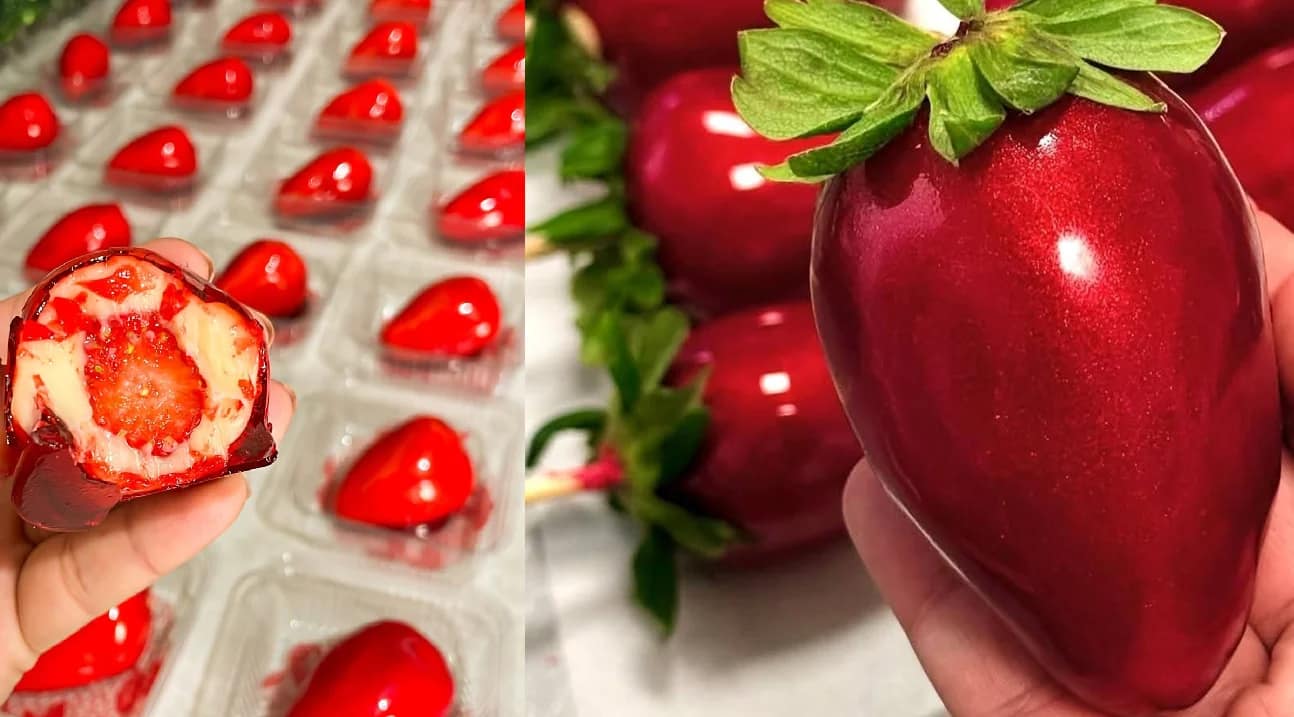Receitas Deliciosas com Morangos Morango Do Amor a receita que viralizou na internet