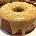Bolo de fubá com paçoca Bolo de fubá com paçoca