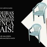 Como limpar cadeira de plástico branca encardida: dicas práticas cadeira de plástico branca