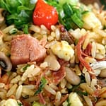 Receita de Baião de Dois com feijão de corda baião de dois