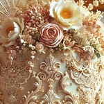 Bolo Rococó: Inspirado na Arte, Criado para Encantar! Bolo Rococó: Inspirado na Arte, Criado para Encantar!