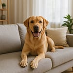 Dicas Infalíveis para Deixar sua Casa Perfumada mesmo com Pets cachorro no sofá