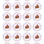 Etiquetas para bolo de pote para imprimir Etiquetas para bolo de pote para imprimir