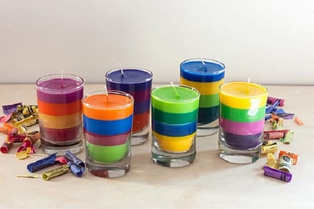 Velas Coloridas