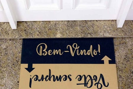 Tapete capacho personalizado