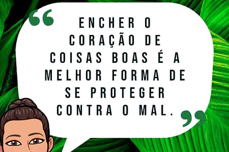 Encher o coração de coisas boas Encher o coração de coisas boas