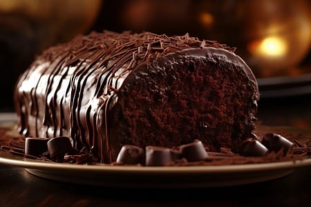 bolo de chocolate