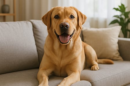 Dicas Infalíveis para Deixar sua Casa Perfumada mesmo com Pets cachorro no sofá