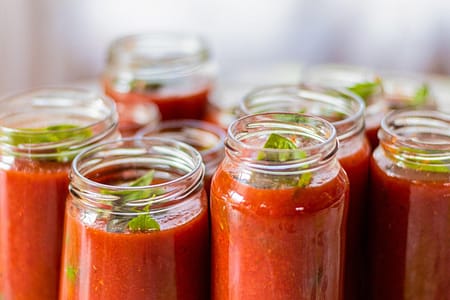 Molho de tomate caseiro
