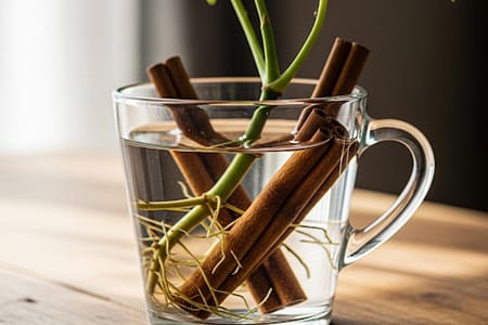 Aprenda a fazer mudas de plantas em casa com água e canela Método natural de fazer mudas de plantas em casa com canela em pó e água filtrada