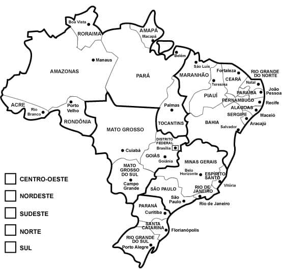 Conheça o Mapa do Brasil: Regiões, Estados e Curiosidades Geográficas Mapa do Brasil