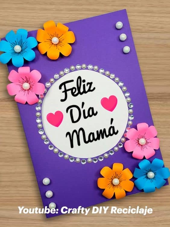 Como fazer um cartão para o Dia das Mães cartão para o dia das mães