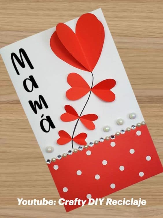 Como fazer um cartão para o Dia das Mães cartão para o dia das mães