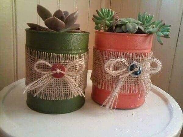 Ideias de artesanato com lata de leite ARTESANATO