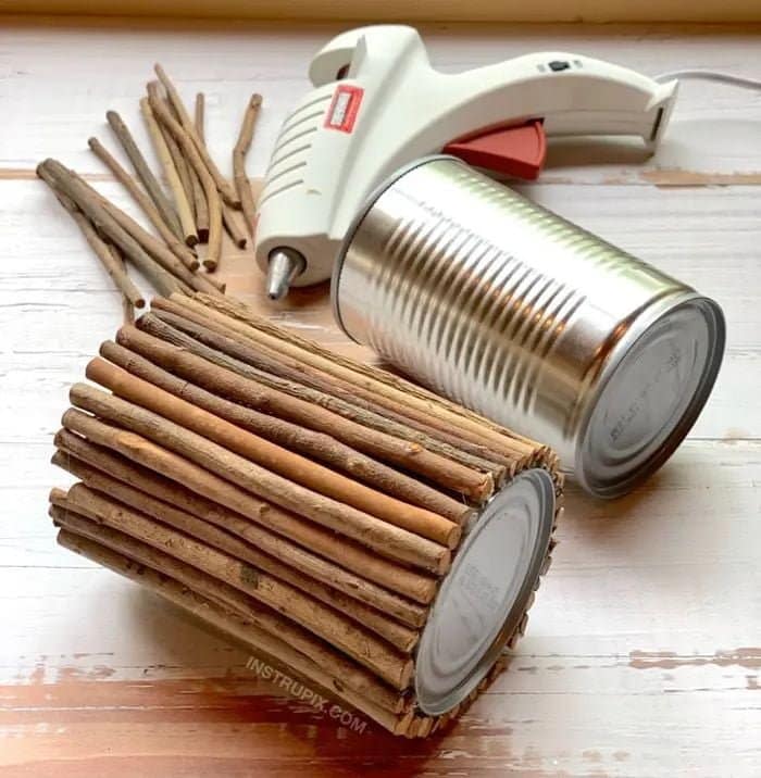 Ideias de artesanato com lata de leite Ba74c9f74c9cad09758abd96e74bd14d