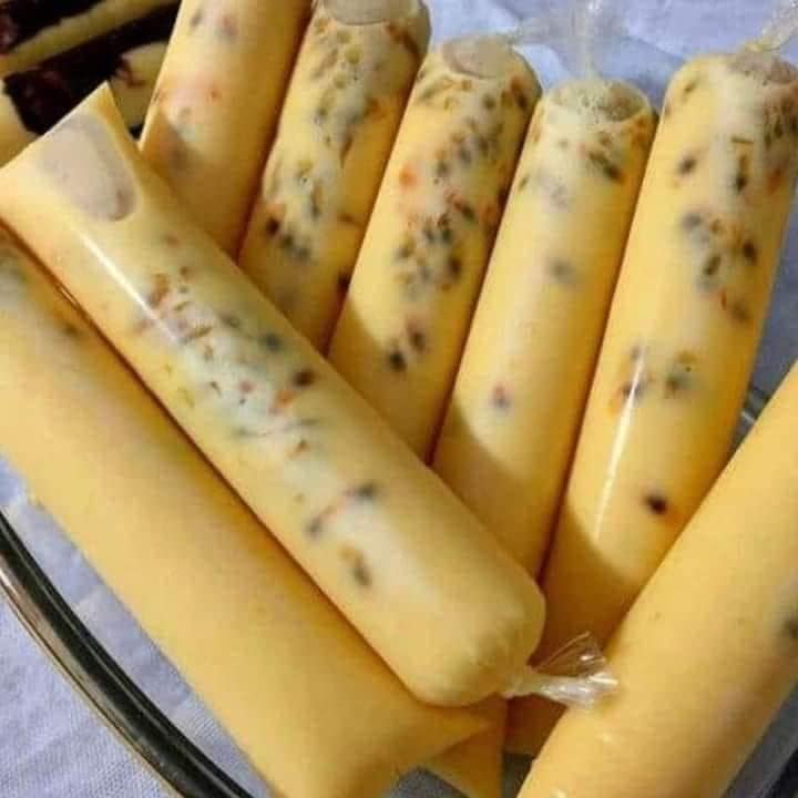 Receitas com maracujá Geladinho de Maracujá fácil