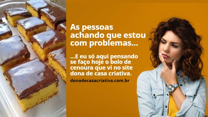 Receita de Bolo de Cenoura de Liquidificador Fofinho e Fácil Receita de Bolo de Cenoura de Liquidificador